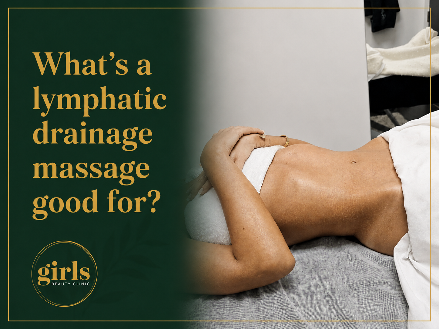 What’s a Lymphatic Drainage Massage Good For?